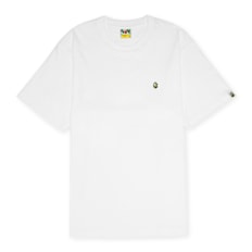 A Bathing Ape ABC Camo One Point Tee weiß