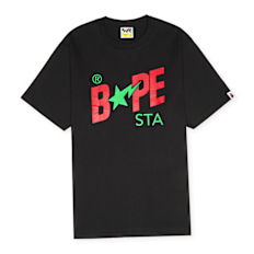 A Bathing Ape Colors Bape Sta Tee schwarz