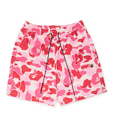 A Bathing Ape ABC Camo One Point Relaxed Fit Water Shorts pink rosa
