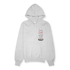 thisisneverthat THISTHAT Skate Hoodie grijs