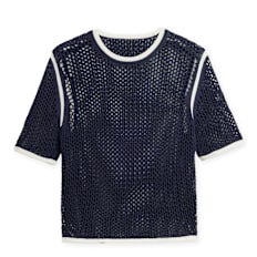 adidas Originals x Wales Bonner Wmns Knit Tee blau