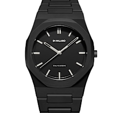 D1 Milano Polycarbon Cloudburst Watch 40.5mm schwarz