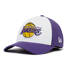 New Era NBA Side Patch Trucker Los Angeles Lakers roze