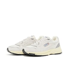 Autry Wmns Hyperway Low Suede Mesh white/silver grey