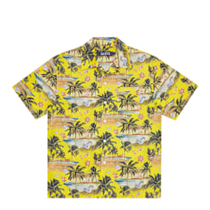 Billionaire Boys Club Resort Camp Collar Shirt jaune