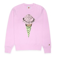 ICECREAM Cone Crewneck pink lichtroze