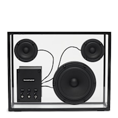 Transparent Speaker Schwarz