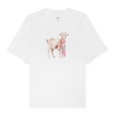 Jordan Michael Jordan Goat T-Shirt weiß