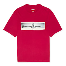 Jordan M J Nc Wings Photo Ss Crew gym red/black rouge