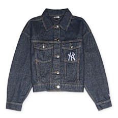 New Era MLB Reg Denim Jacket New York Yankees rdm blue