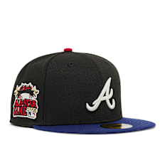 New Era 59Fifty Sneaker Launch Pack Atlanta Braves AJ4 noir