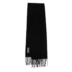 Our Legacy Estate Scarf Double Wool zwart