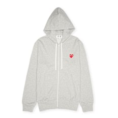Comme des Garcons Play Play Big Heart Sweatshirt gris