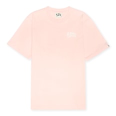 Billionaire Boys Club Small Arch Logo T-Shirt powder pink white logo rosa