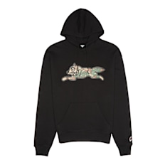 ICECREAM&nbsp; Woodland Camo Running Dog Popover Hood noir