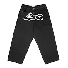 ICECREAM Running Dog Triple Scoop Denim Pants black
