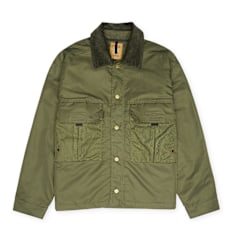 Brain Dead Cropped Chore Jacket vert
