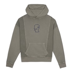 Brain Dead Mendoza Cropped Hoodie groen