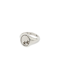 TwoJeys&nbsp; Oval Ring argent