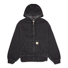 Carhartt WIP OG Active Jacket Washed Denim zwart