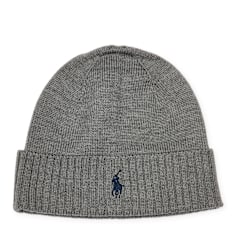 Polo Ralph Lauren Merino Wool Beanie grau