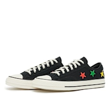 Converse x Daily Paper Star Player 76 Ox schwarz