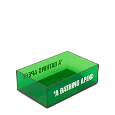 A Bathing Ape Stacking Acrylic Case grün