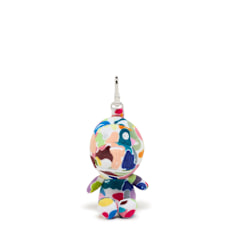 A Bathing Ape Multi Camo Baby Milo Plush Doll Key Chain L multi-colour