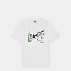 A Bathing Ape ABC Camo Bape Sta Logo Tee M Weiss