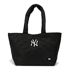 New Era Quilted Tote Bag New York Yankees schwarz