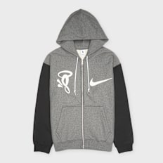Nike   x Central Cee Solo Swoosh Fleece Hoodie "Syna World" grau