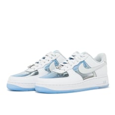 Nike Air Force 1 Retro Qs white/pure platinum-univ blue weiß