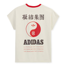 adidas Originals x Clot Dolman T-Shirt weiß