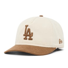 New Era Suede Visor 9Fifty Los Angeles Dodgers Cap beige