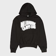 Billionaire Boys Club Distorted Arch Logo Oversized Popover Hood schwarz