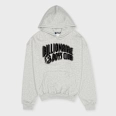 Billionaire Boys Club Distorted Arch Logo Oversized Popover Hood grijs