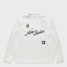 Acne Studios Acne Logo Longsleeve Jersey white Undefined Color