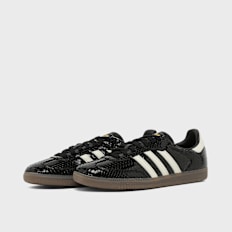 adidas Originals Wmns Samba OG "Black Patent Snakeskin" zwart