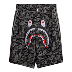 adidas Originals x Bape Demin Jorts grau