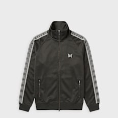 Needles Track Jacket - Poly Smooth schwarz