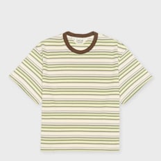 Brain Dead Looped Stripe T-Shirt beige
