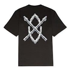 Daily Paper Chain Shield T-Shirt zwart