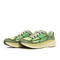 Hoka x Supervsn Clifton One9 grün