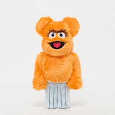 Medicom&nbsp; Bearbrick Oscar The Grouch (The Original Orange Fur Costume) multicolore