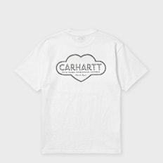 Carhartt WIP S/S Cloud Heart T-Shirt Weiss