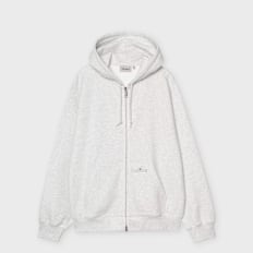 Carhartt WIP Hooded WIP Label Sweat Jacket gris