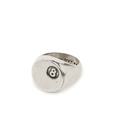 TwoJeys&nbsp; 8 ball Ring argent