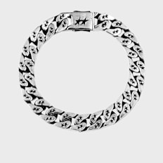 TwoJeys Bold Cuban Bracelet silber