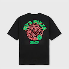 Jordan Pizza Graphic Crewneck T-Shirt black