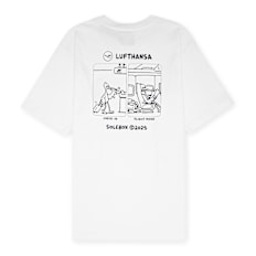 solebox x Lufthansa T-Shirt Gate wit